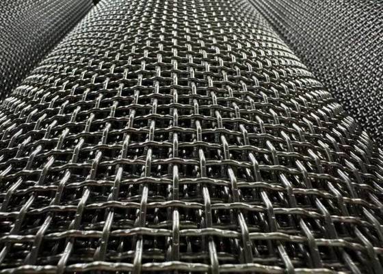 Hochfestes Drahtgewebe-Siebgewebe mit 2 mm Maschenweite und 0,9-1,5 m Rollenbreite