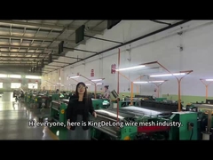 Abrasionsbeständigkeit Quadratloch Hochkohlenstoffstahl Gewebtes Drahtnetz