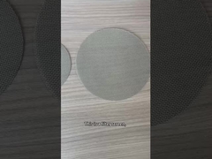 Kleines Loch 316L Filternetz aus Edelstahl für feine industrielle Filtration