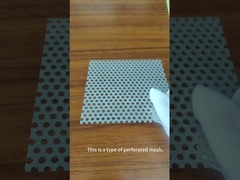 Lüftungs- und Rauchfilterung Perforiernetzblatt 0,1 mm bis 12 mm Dicke